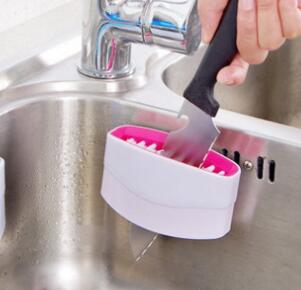 Suctioned Kitchen Scrubber