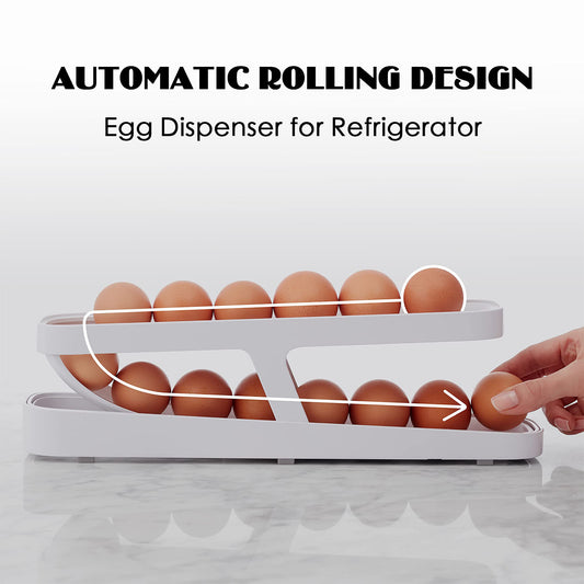 Scrolling Egg Rack